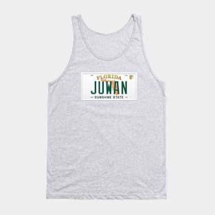 Juwan License Plate - FL Tank Top